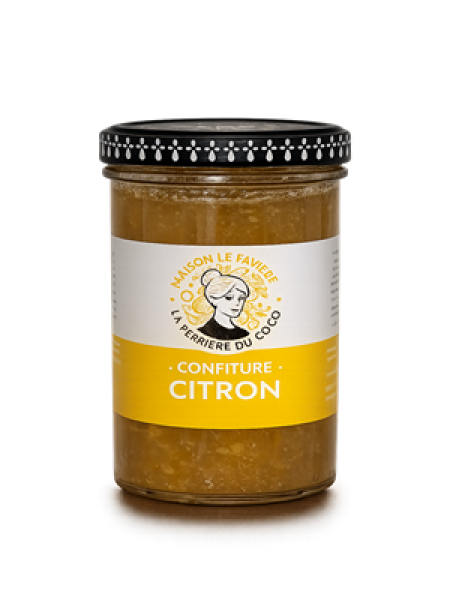 Citron Konfitüre im Glas – hausgemacht aus der Bretagne